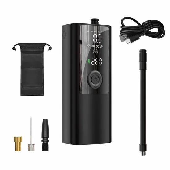12.6V 타이어 팽창식 미니 무선 스마트 자동차 공기 펌프