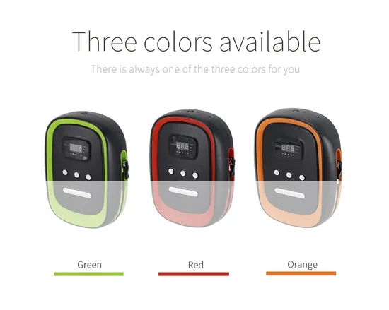 자동차 공기 압축기 팽창기 펌프 자동차 오토바이 자전거 타이어에 대 한 LED 램프 풍선 무선 전기 스마트 자동차 점프 스타터